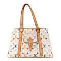 Louis Vuitton Monogram Multicolor Aurelia MM White