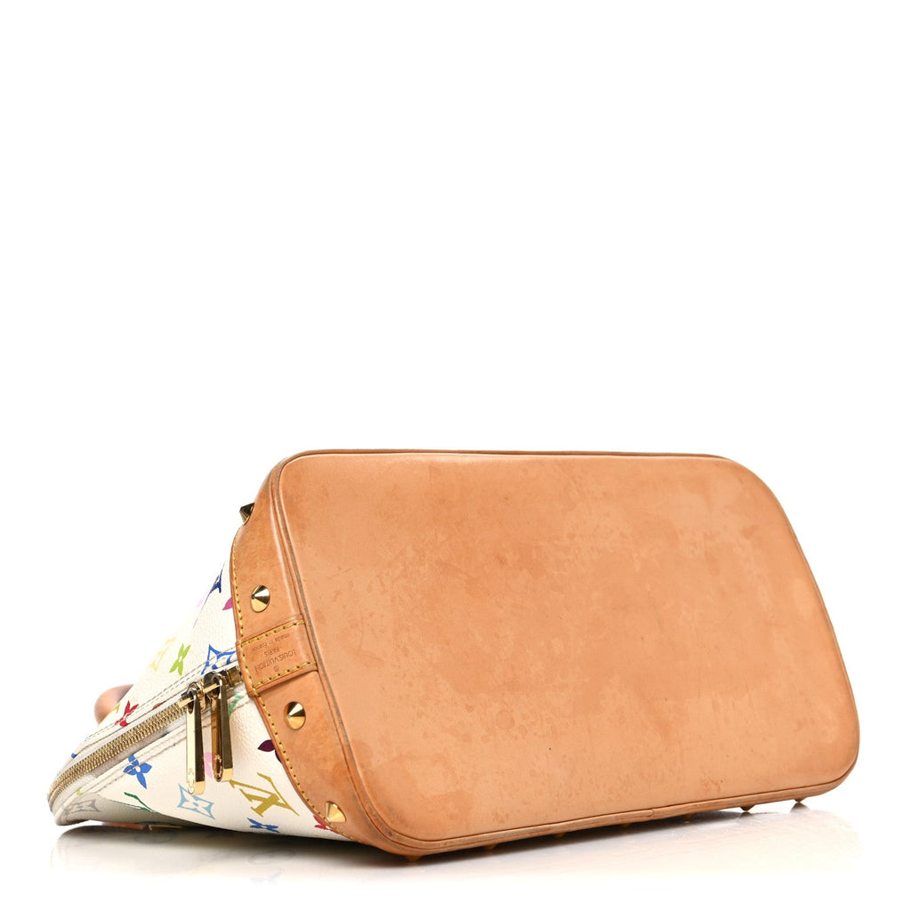 Louis Vuitton Monogram Multicolor Alma White