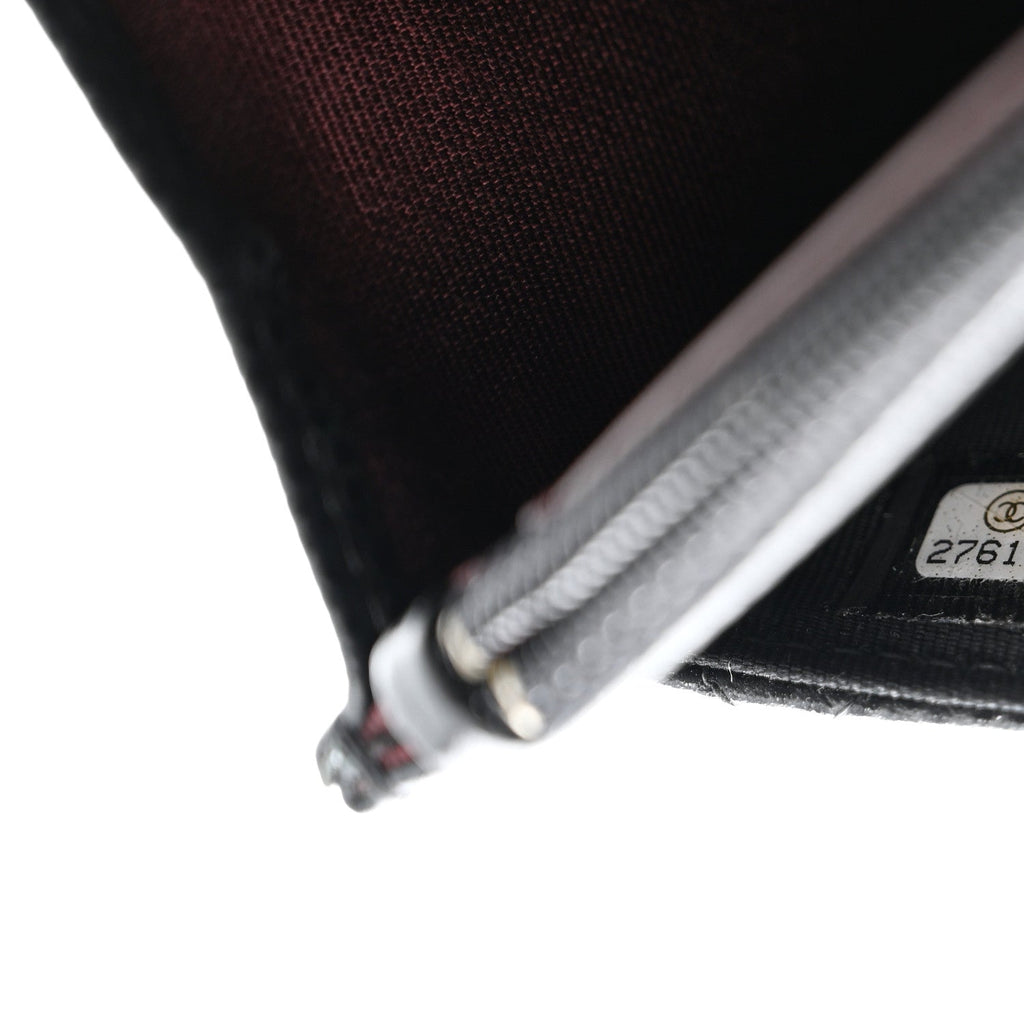 Chanel Caviar Quilted Wallet on Chain WOC Black