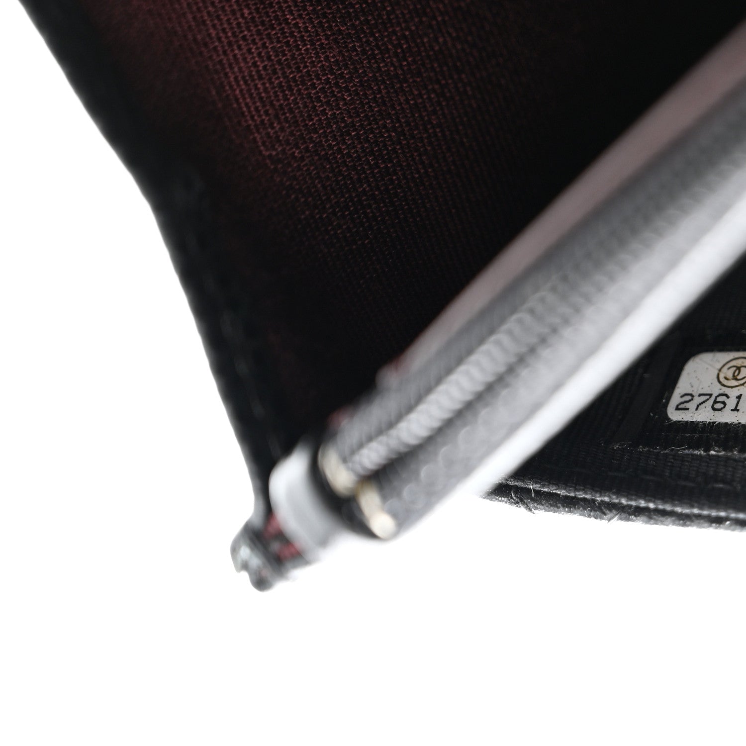 Chanel Caviar Quilted Wallet on Chain WOC Black