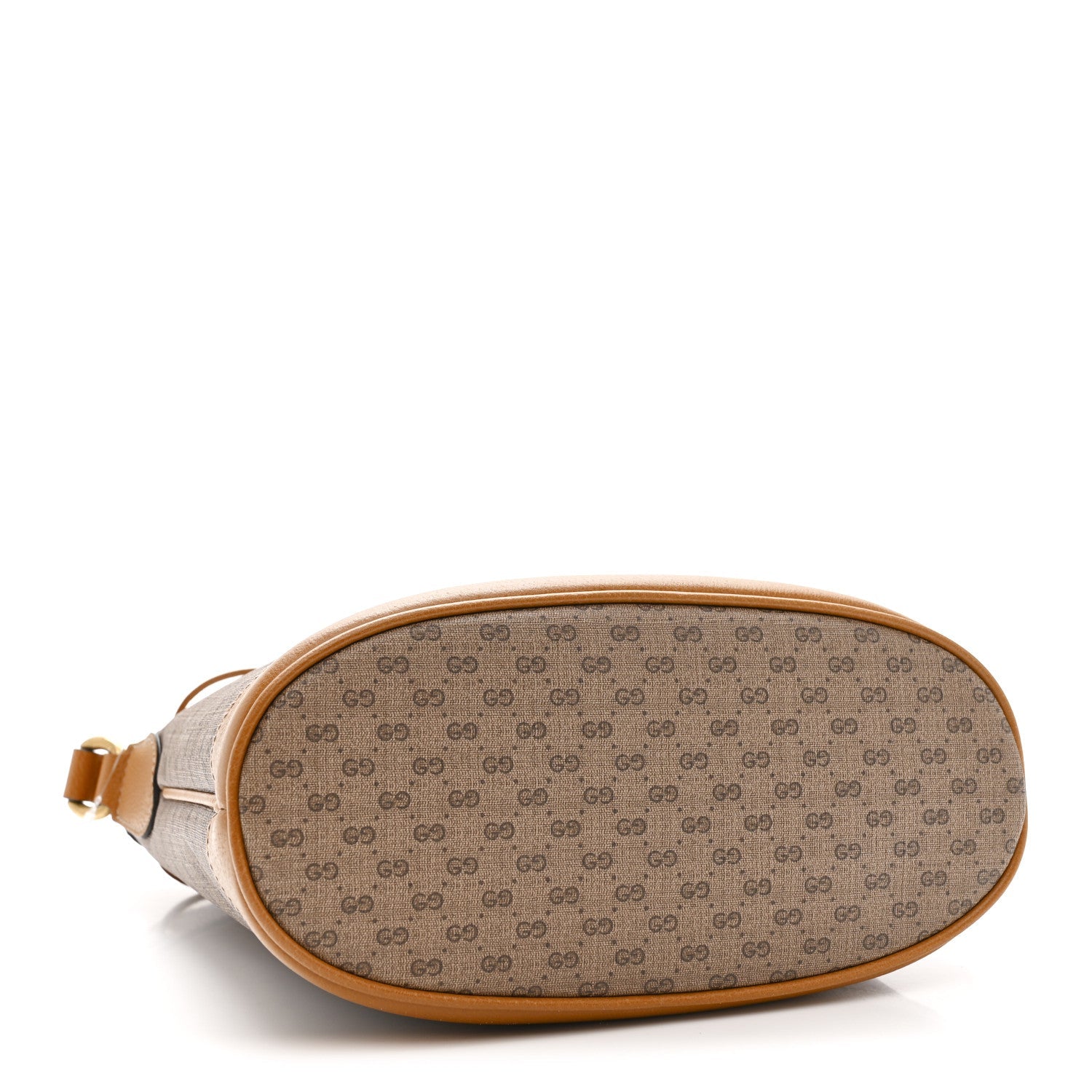 Gucci X DISNEY Mini Vintage GG Supreme Monogram Bucket Bag Beige Vintage Sun Oil
