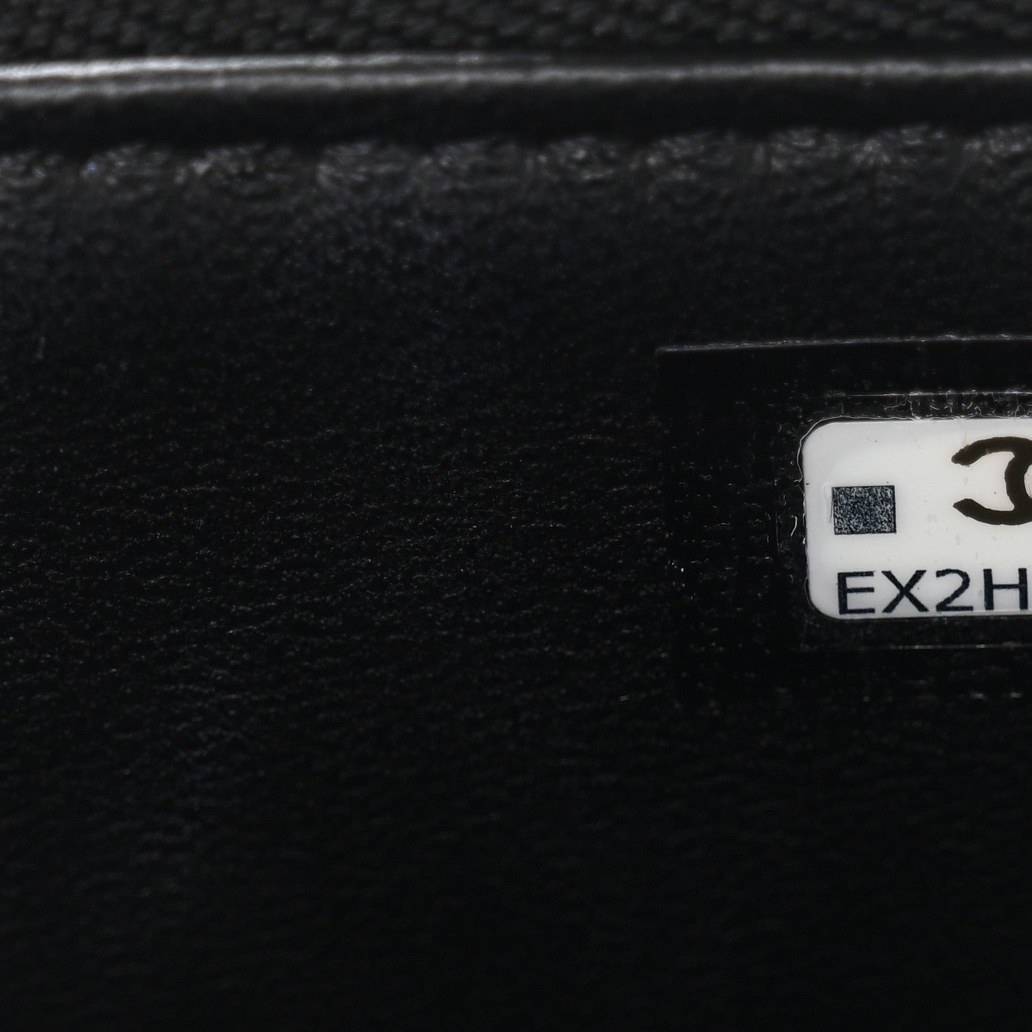 Chanel Caviar Quilted Sweetheart Vanity Case Black