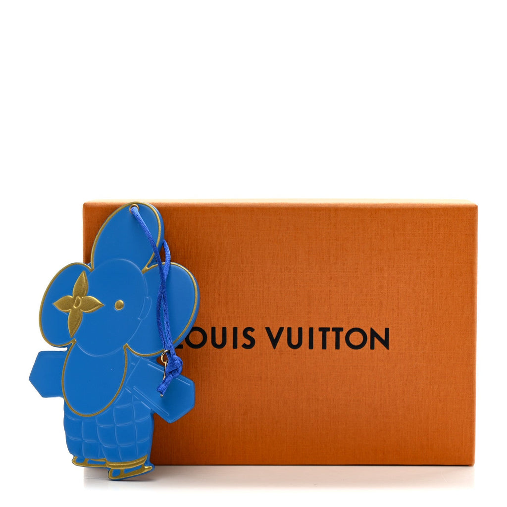 Louis Vuitton Monogram Vivienne Xmas Ornament Charm Blue