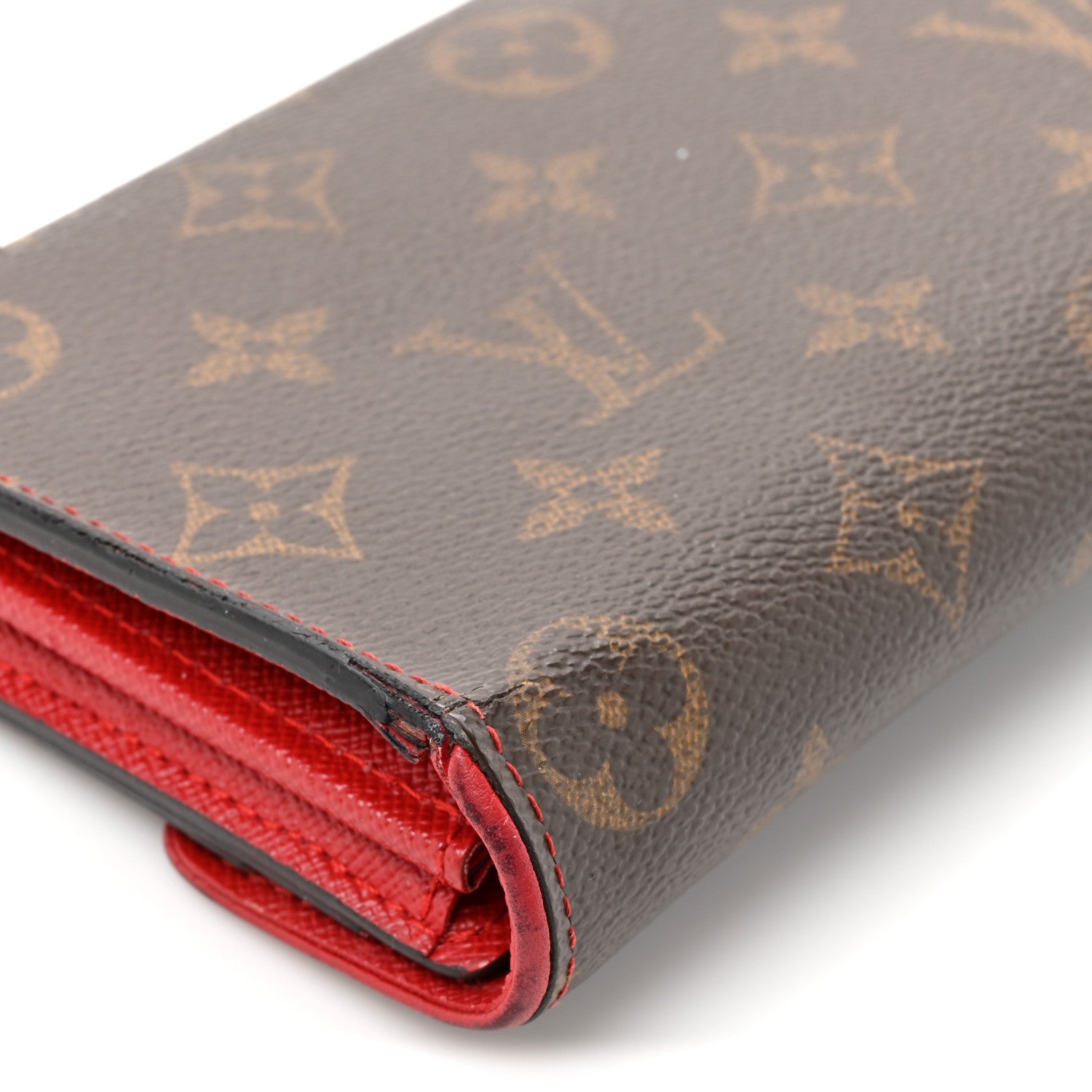 Louis Vuitton Monogram Sarah Retiro Wallet Cherry