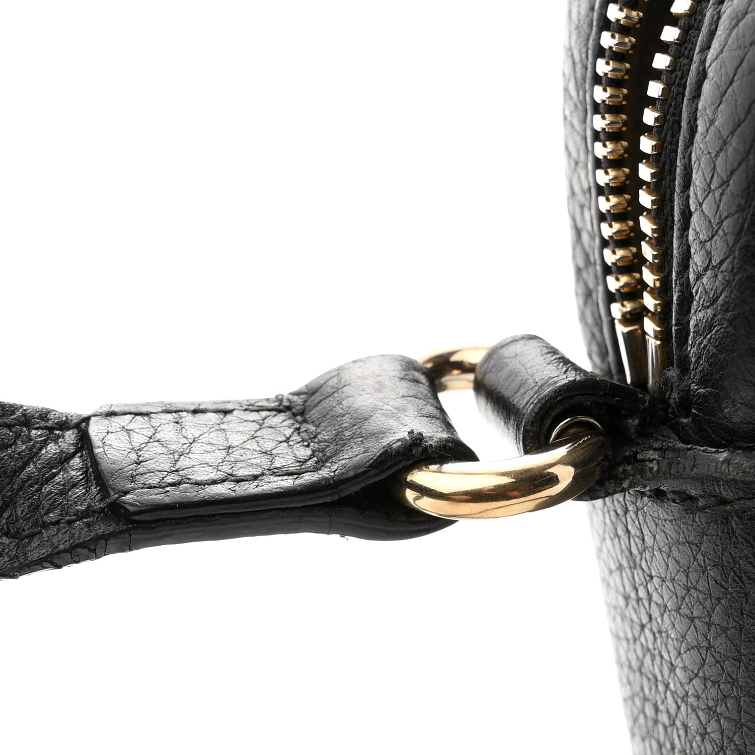 Gucci Pebbled Calfskin Small Soho Disco Bag Black