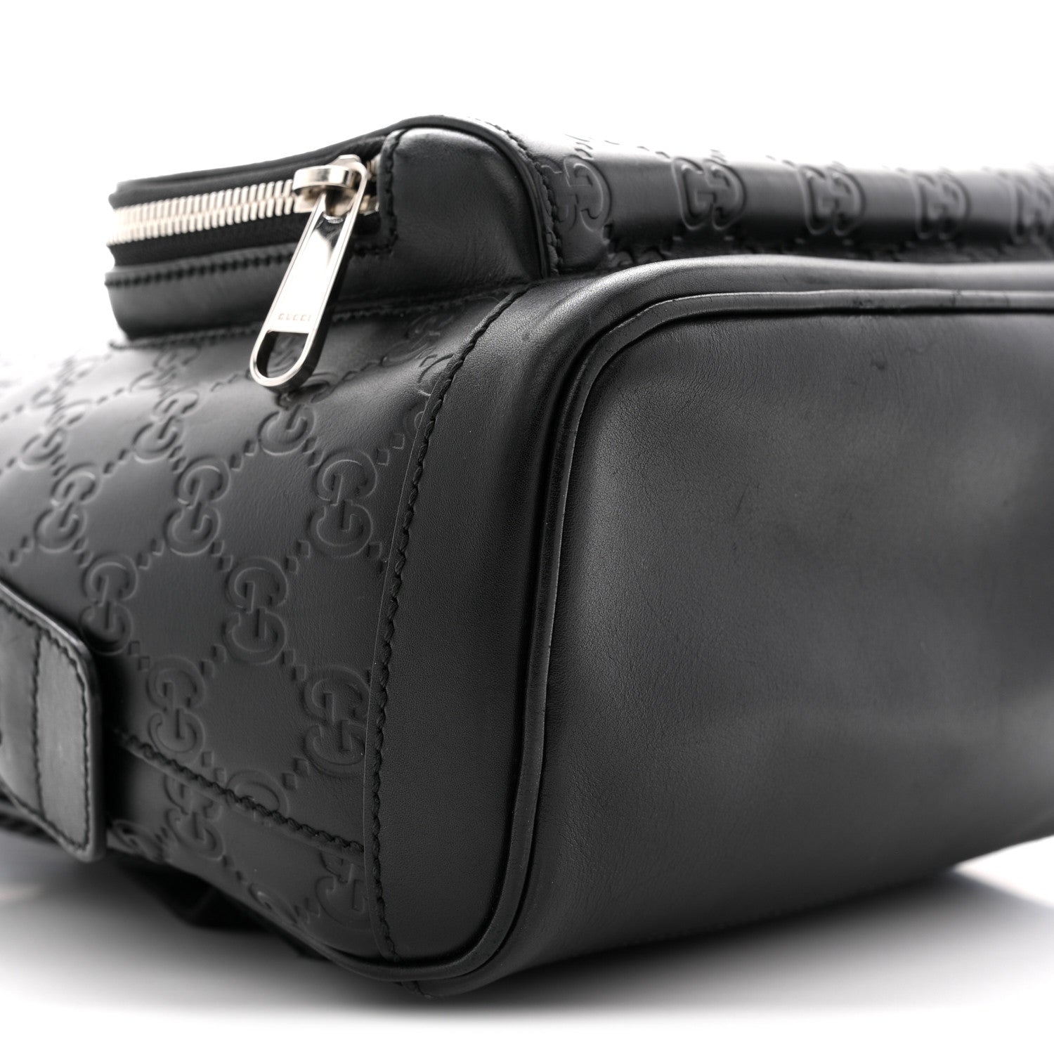 Gucci Guccissima Signature Small Day Backpack Black