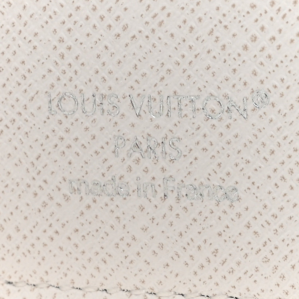 Louis Vuitton Monogram Sports Passport Cover Ski White