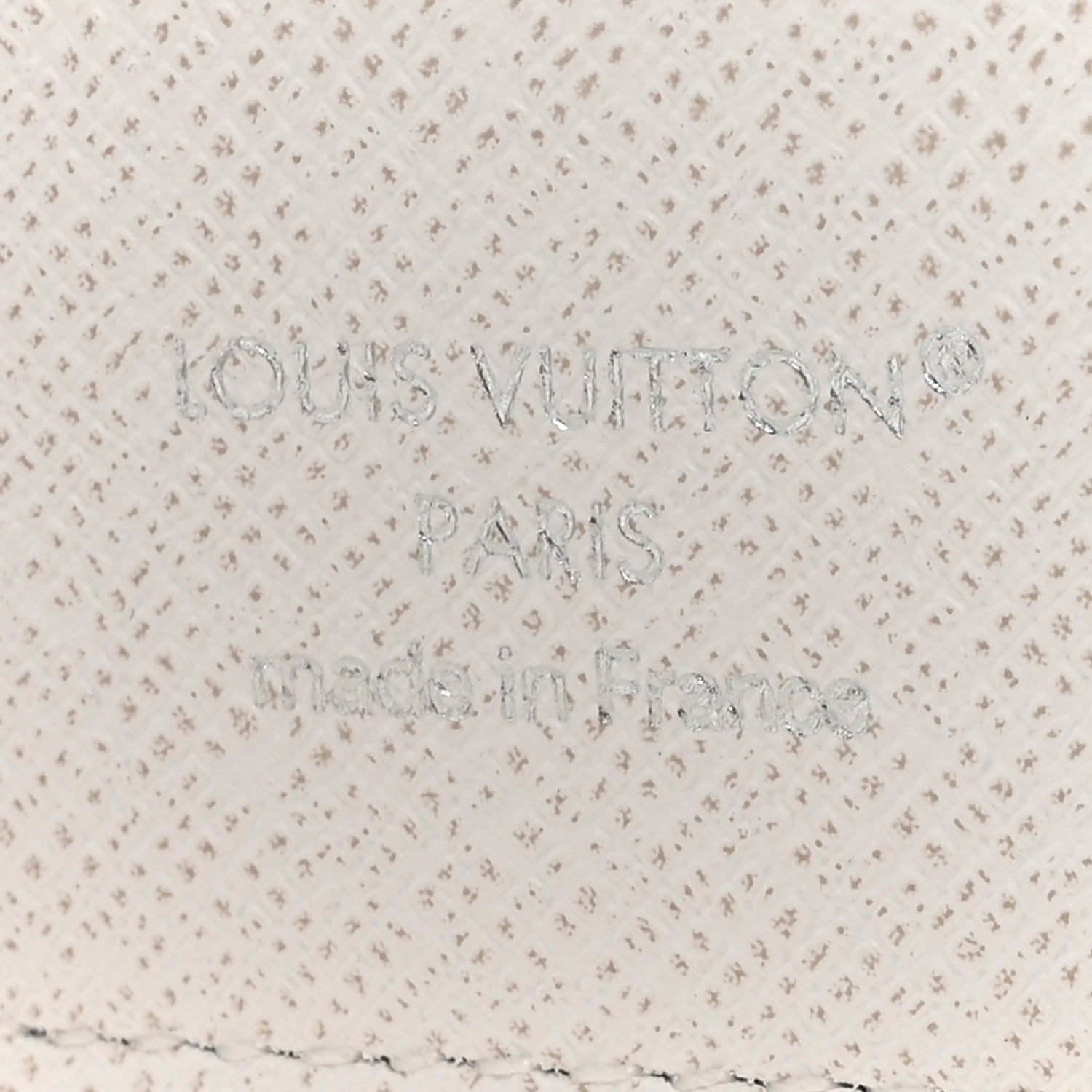 Louis Vuitton Monogram Sports Passport Cover Ski White