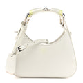 Gucci Master Lux Calfskin Horsebit Chain Shoulder Bag Great White