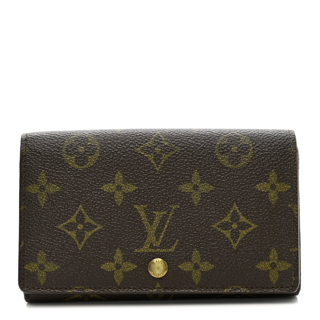 Louis Vuitton Monogram Porte-Monnaie Tresor Wallet