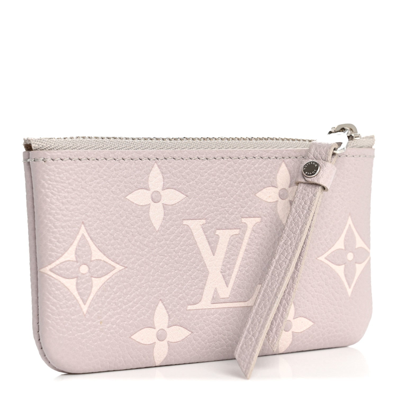 Louis Vuitton Empreinte Monogram Giant Key Pouch Brume Gray White Quartz