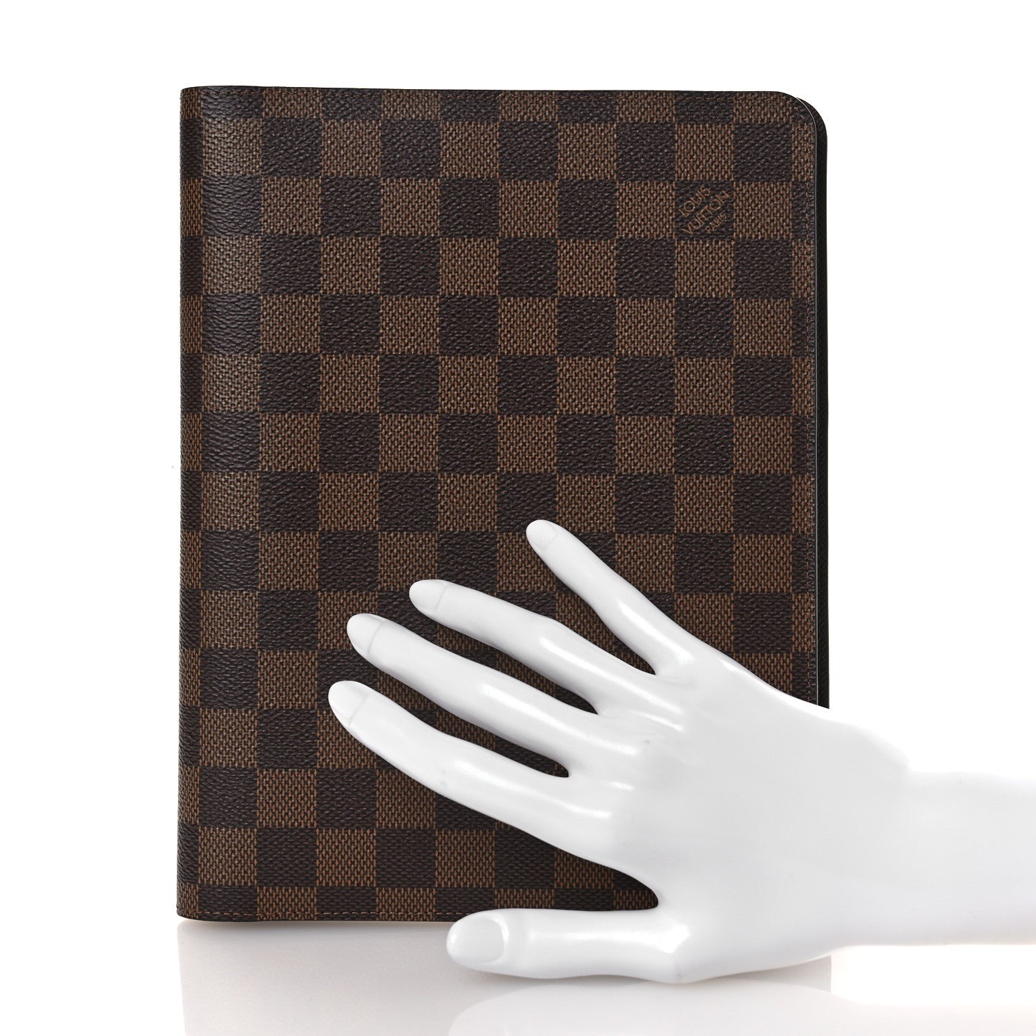 Louis Vuitton Damier Ebene Desk Agenda Cover
