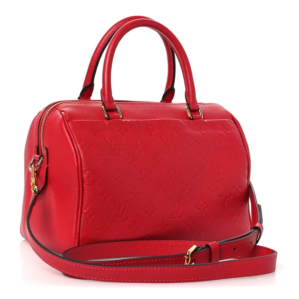 Louis Vuitton Empreinte Speedy Bandouliere 25 NM Cherry