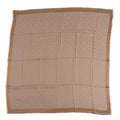 Louis Vuitton Silk Wool Monogram Denim Shawl Beige Rose