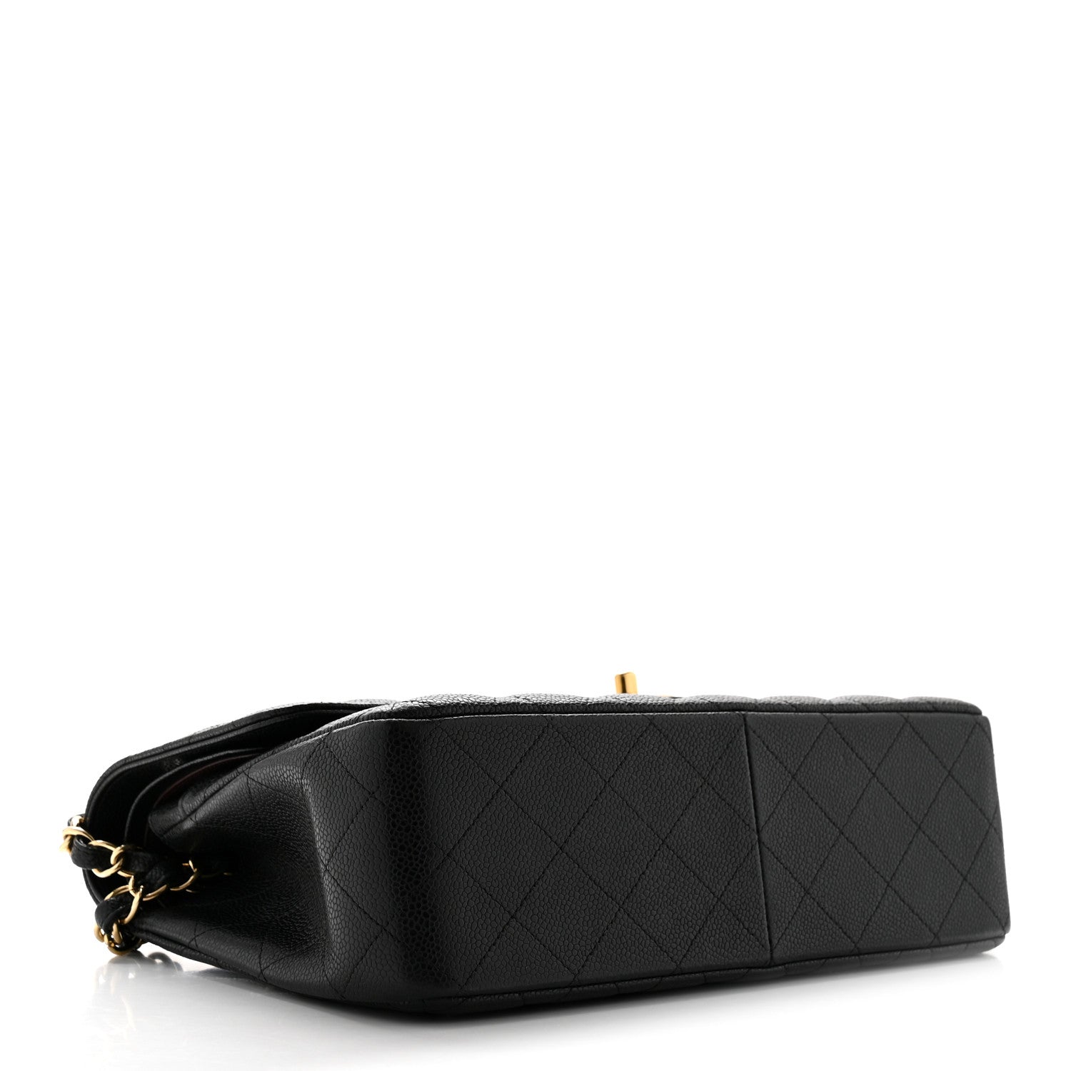 Chanel Caviar Quilted Jumbo Double Flap Black