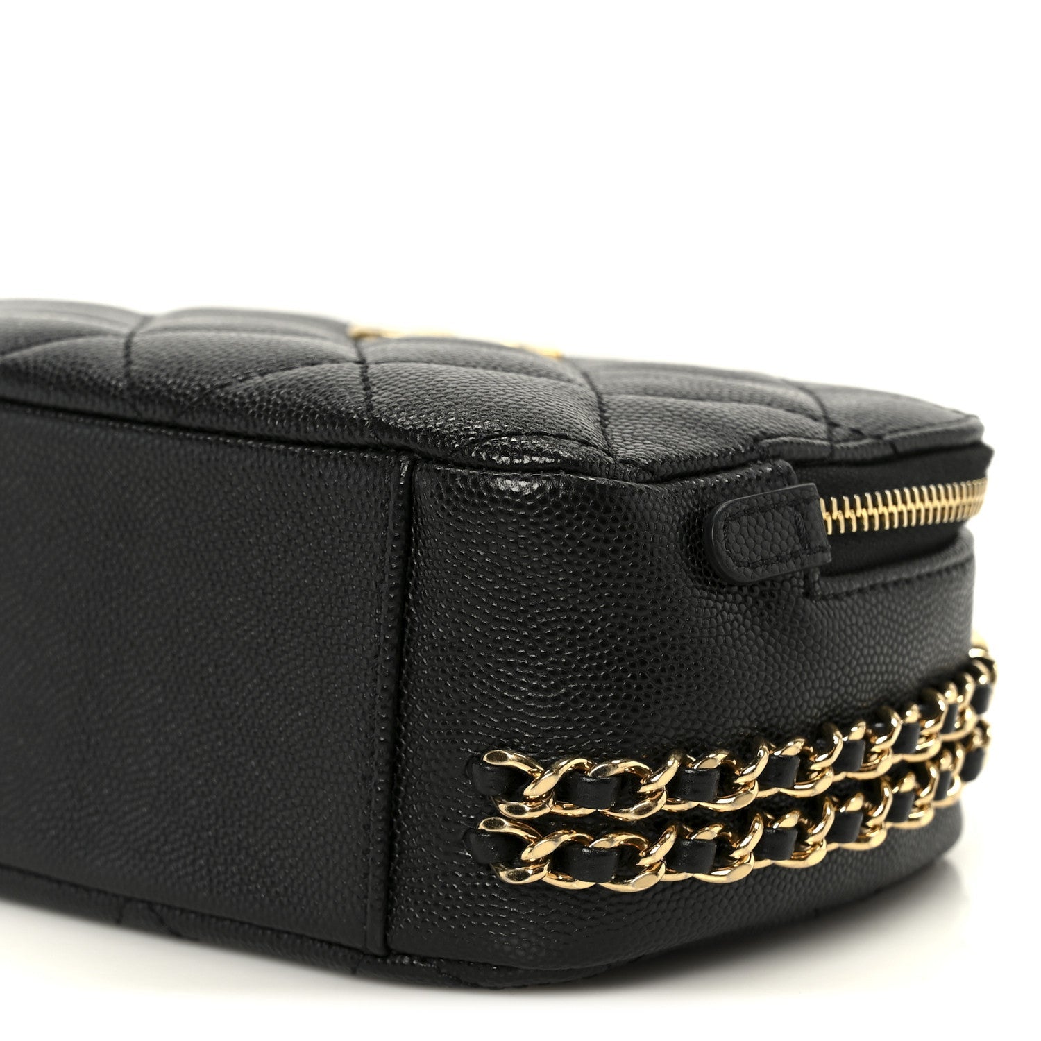 Chanel Caviar Quilted Mini CC You Camera Case Black