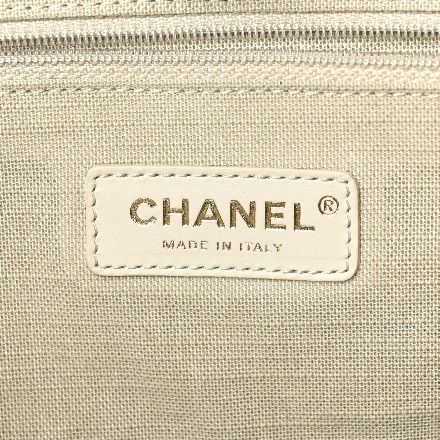 Chanel Mixed Fibers Small Deauville Tote Black