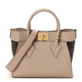 Louis Vuitton Calfskin Monogram On My Side PM Greige