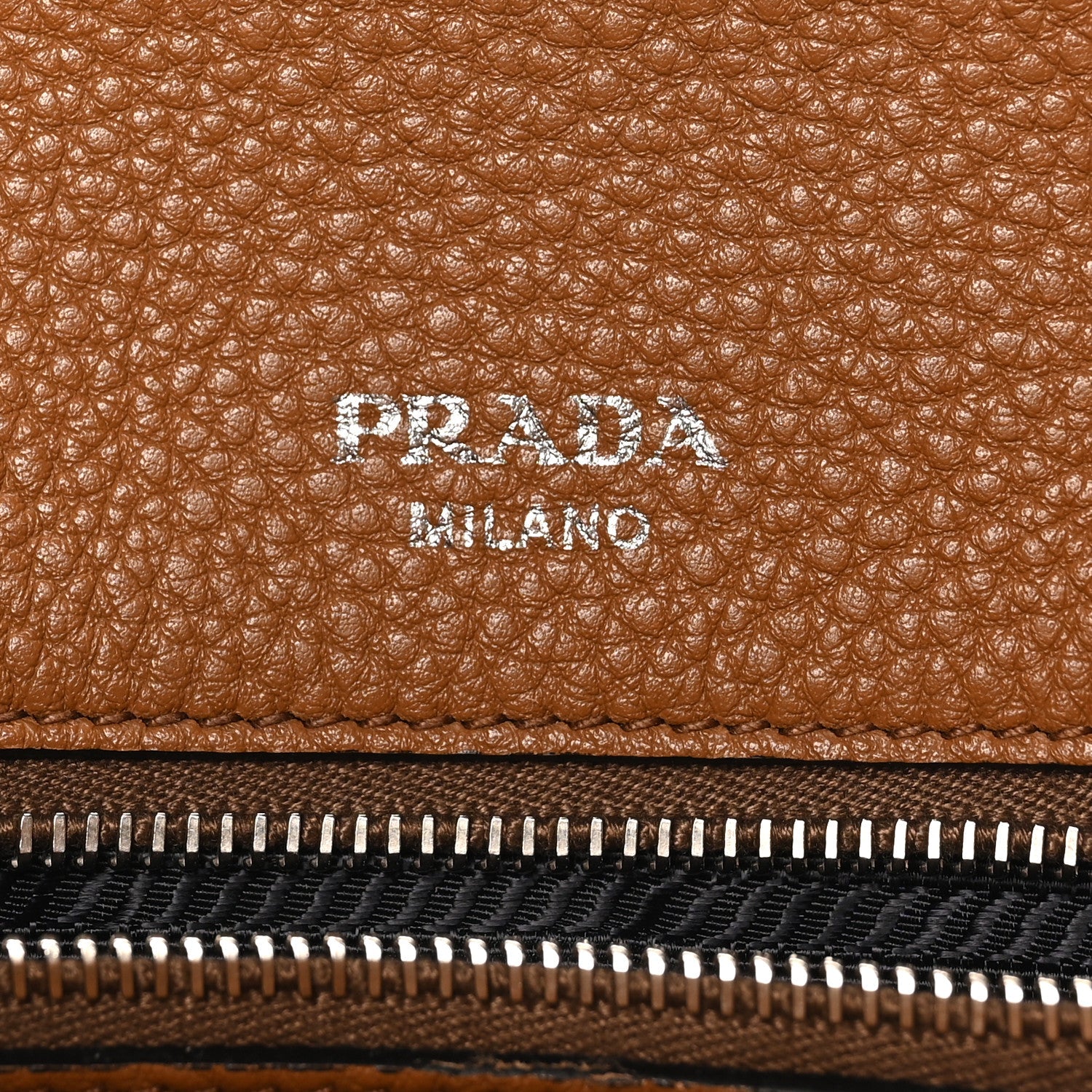 Prada Vitello Phenix Tote Cannella