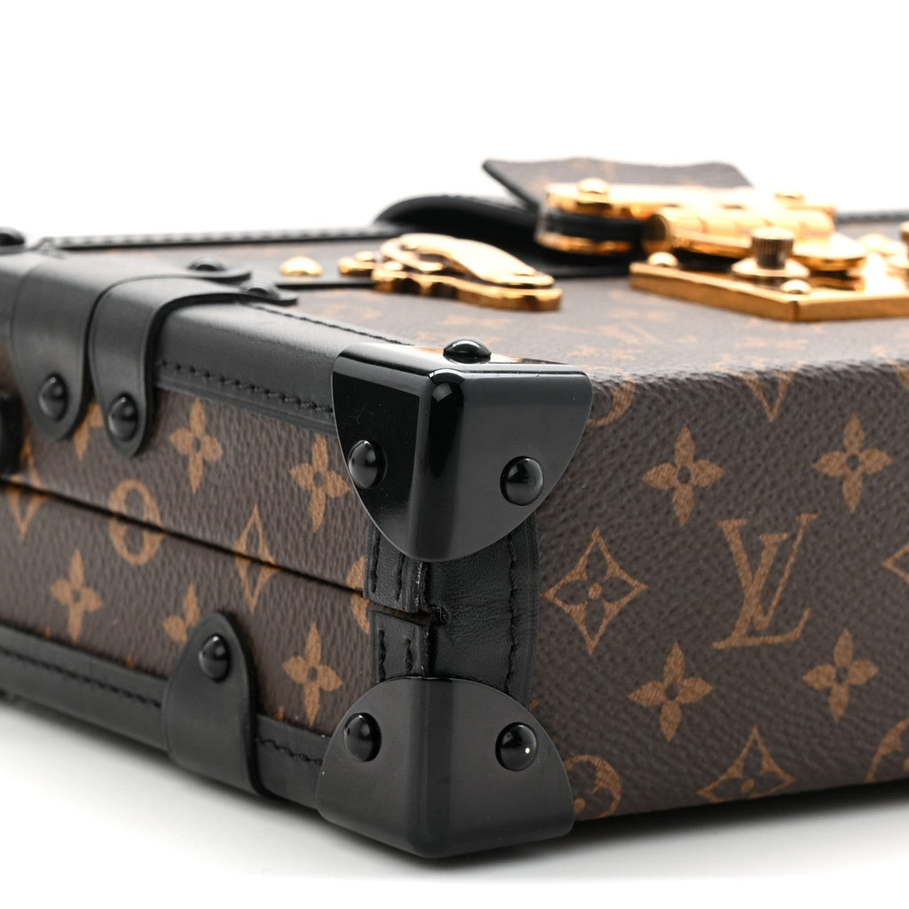 Louis Vuitton Monogram Petite Malle Black