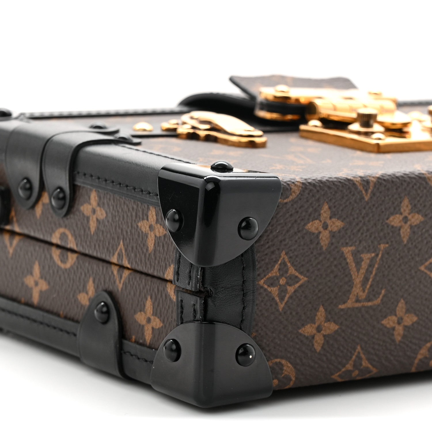 Louis Vuitton Monogram Petite Malle Black