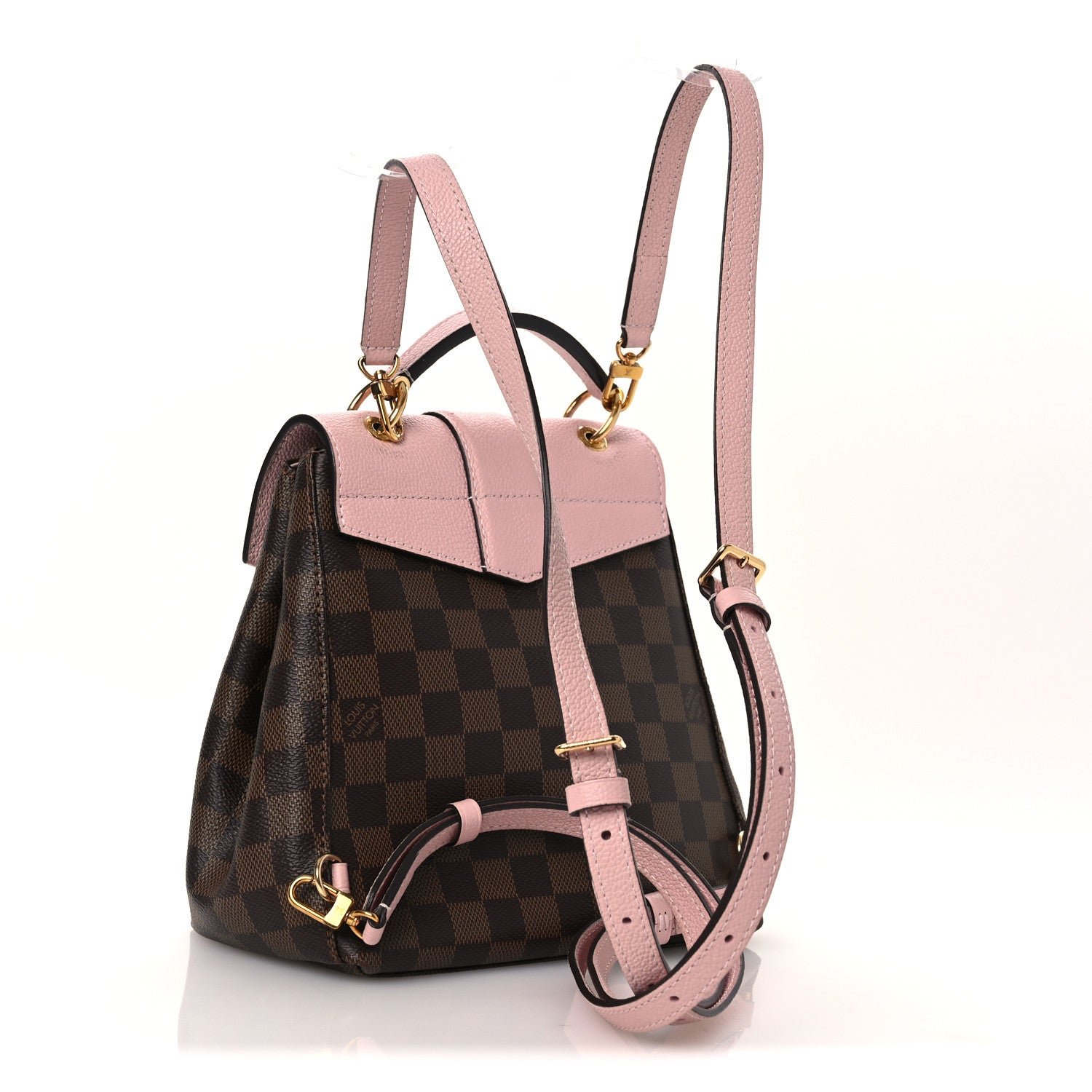 Louis Vuitton Damier Ebene Clapton Backpack Magnolia