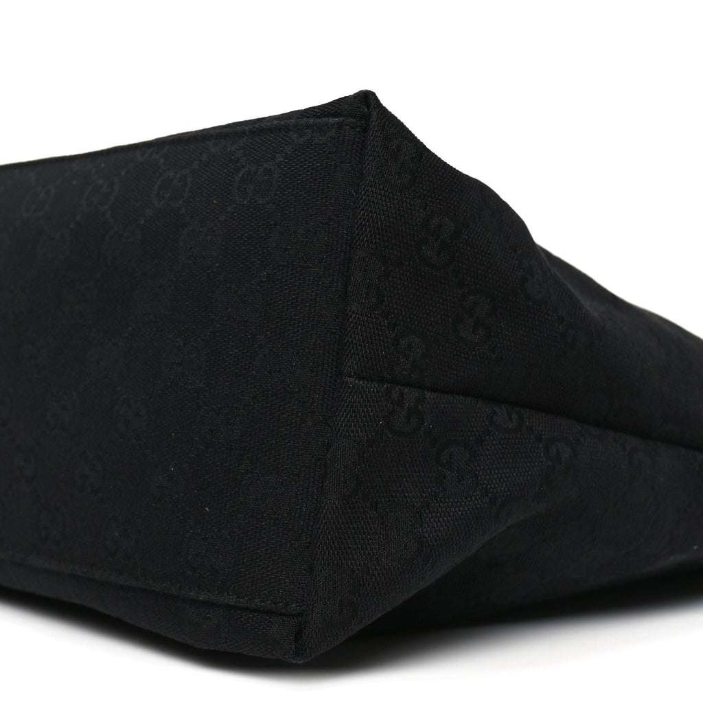 Gucci Monogram Web Large Diaper Tote Black