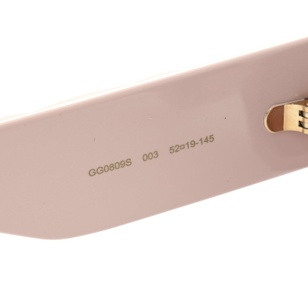 Gucci Acetate GG Cat Eye Sunglasses GG0809S Pink