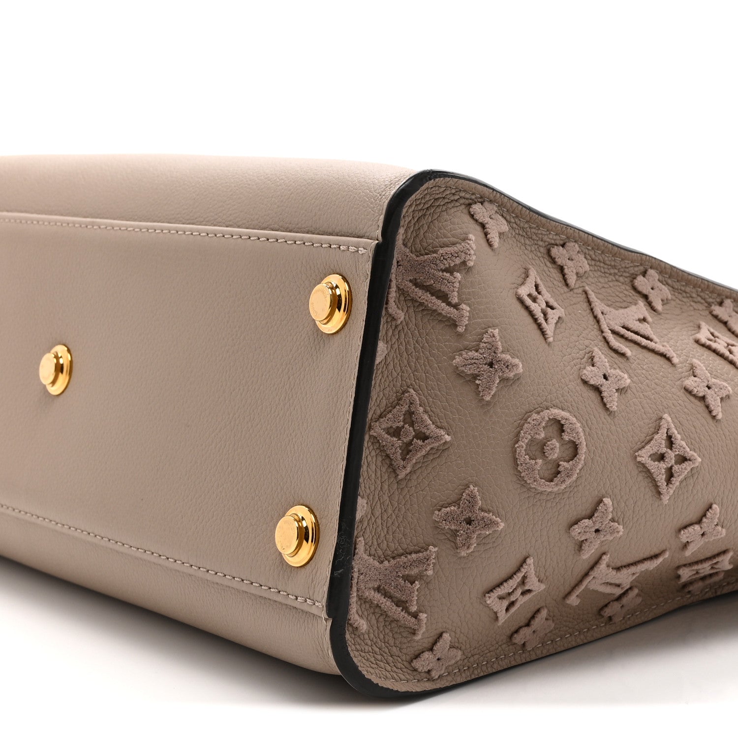 Louis Vuitton Calfskin Monogram Tufting On My Side Galet