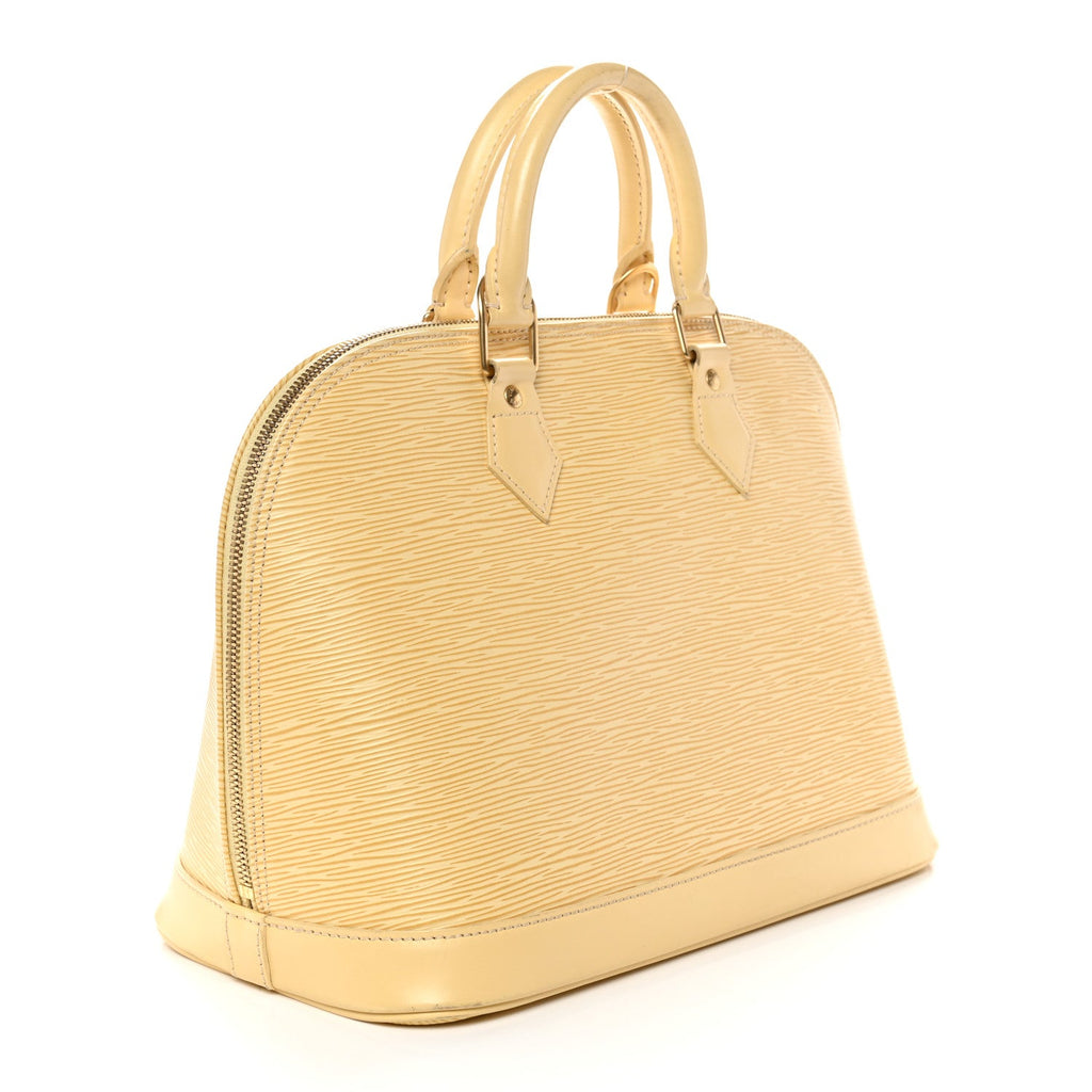 Louis Vuitton Epi Alma PM Vanilla