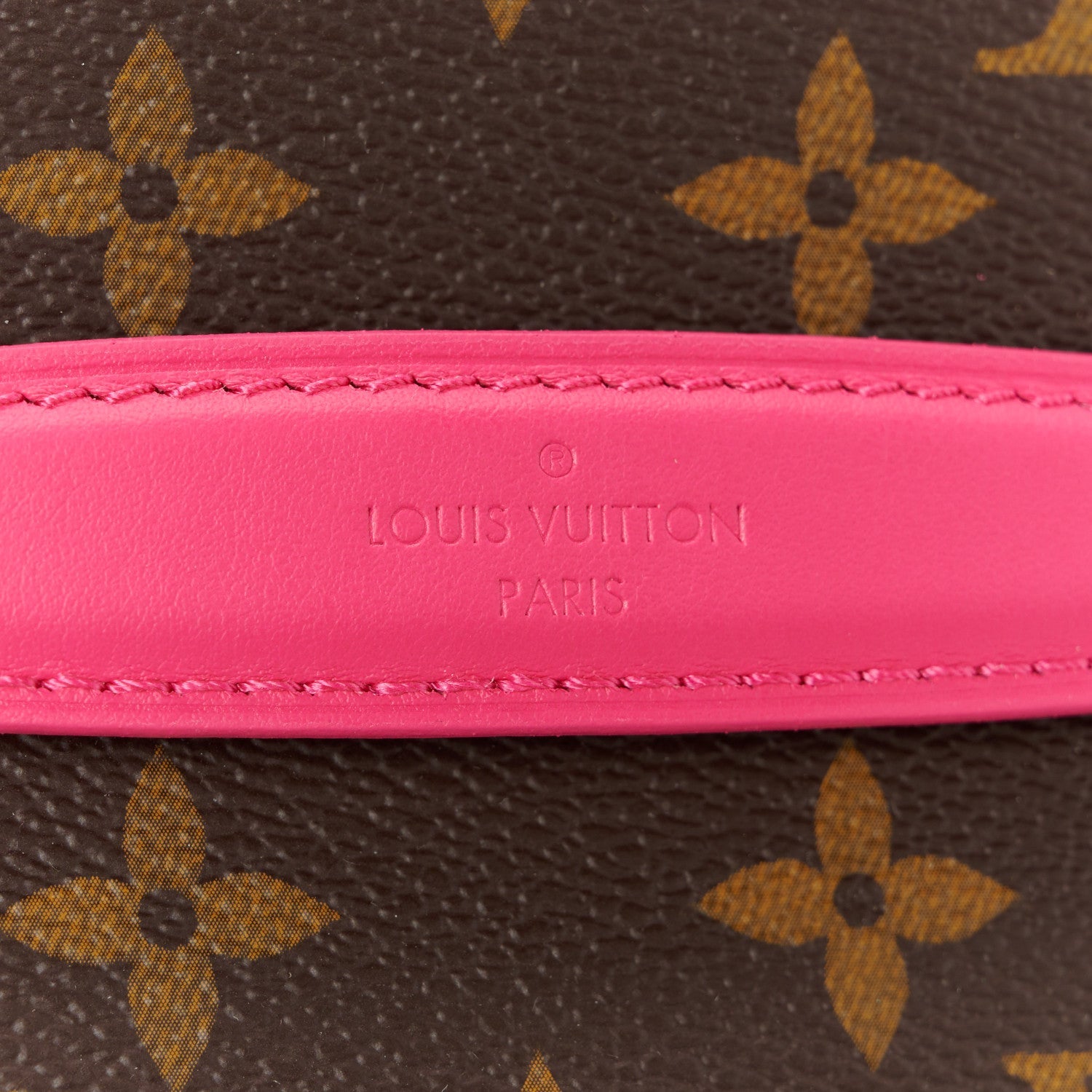 Louis Vuitton Monogram Macassar Nice Mini Pondichery Pink