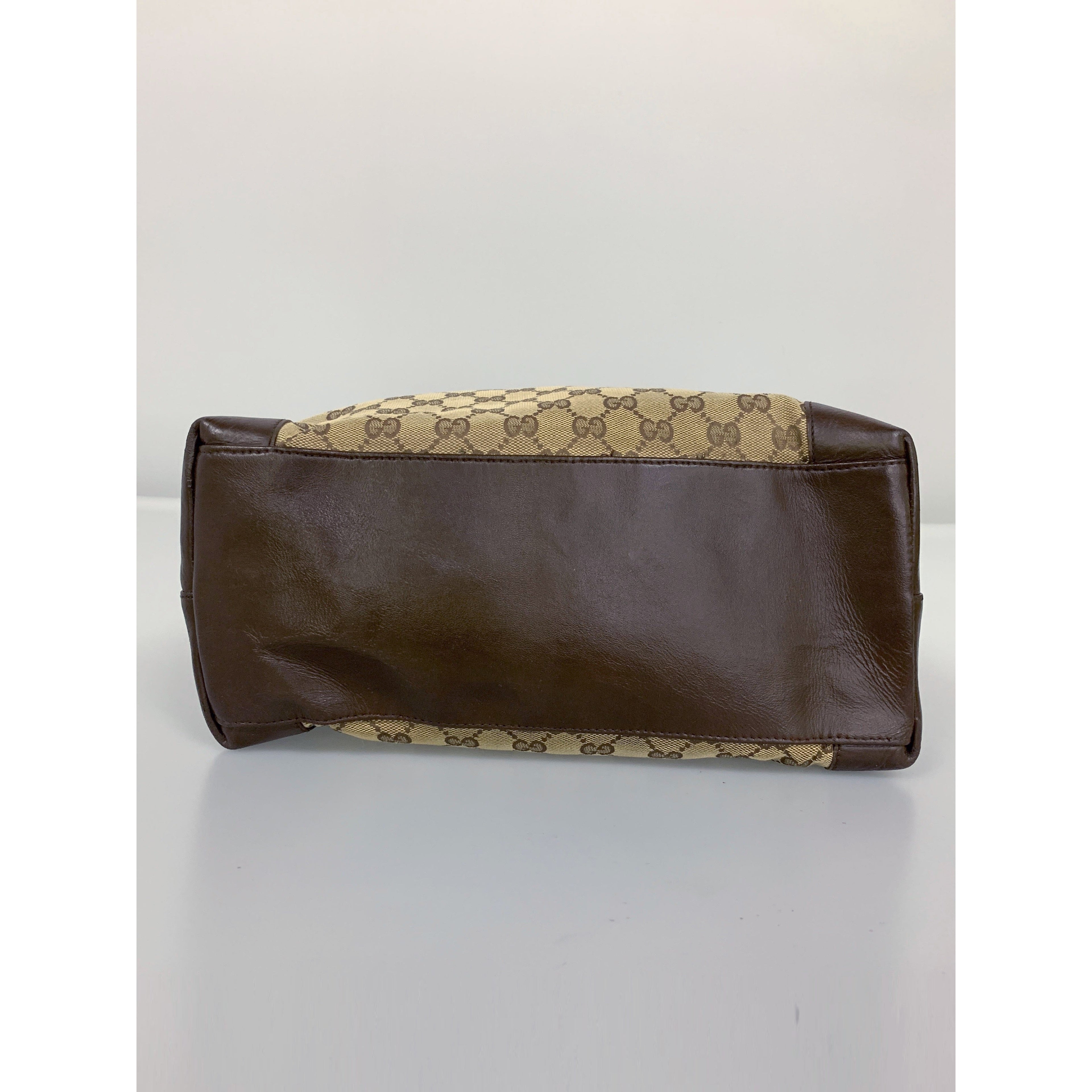 GUCCI Tote Bag/BRW/Canvas/All Over Print
