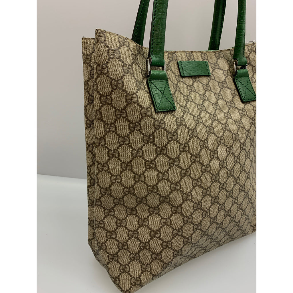 GUCCI Tote Bag/BEG/PVC/All Over Print/131220