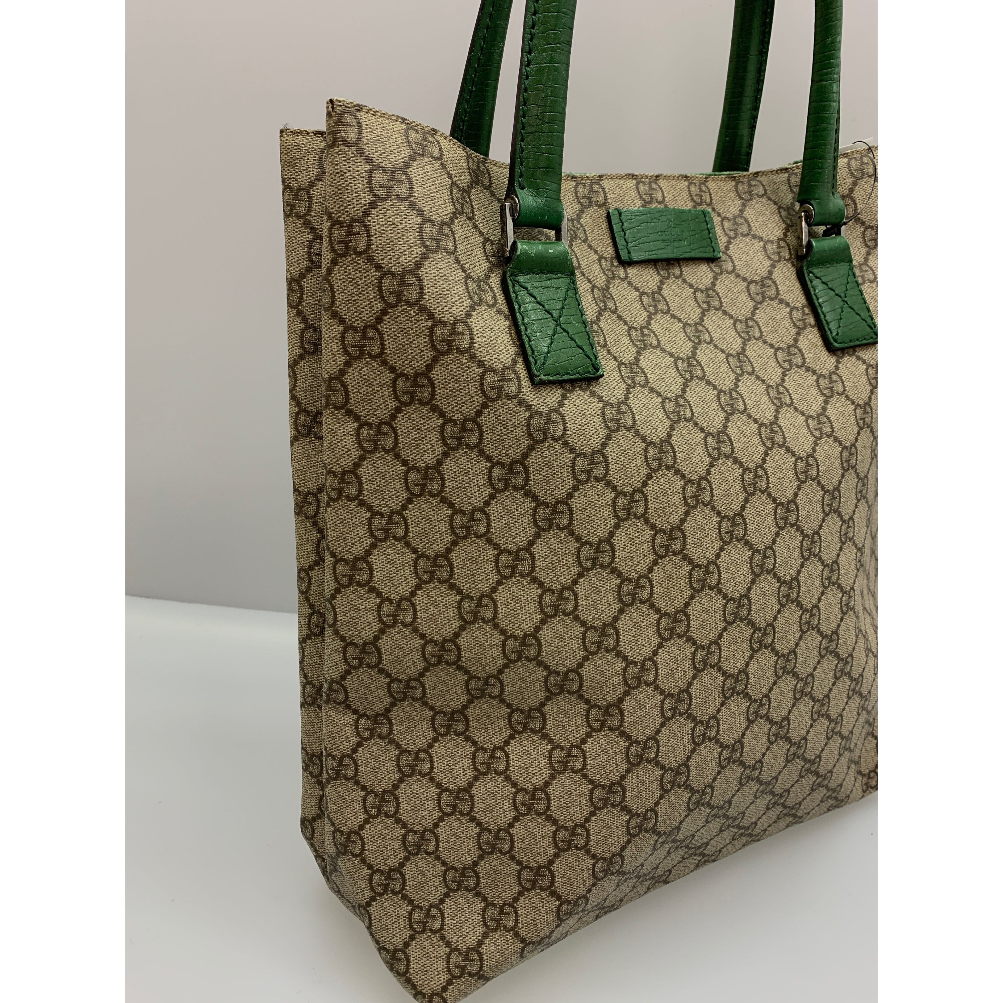 GUCCI Tote Bag/BEG/PVC/All Over Print/131220