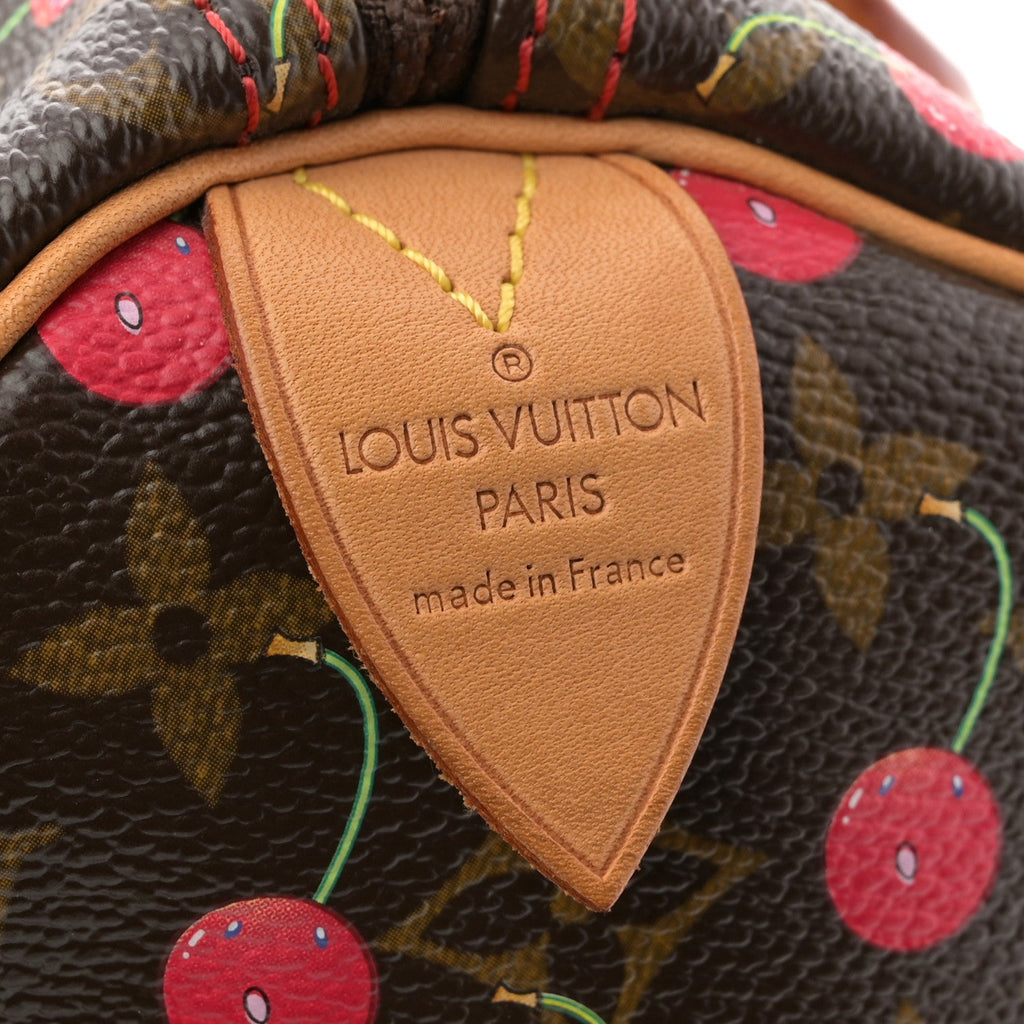 Louis Vuitton Monogram Cerises Speedy 25