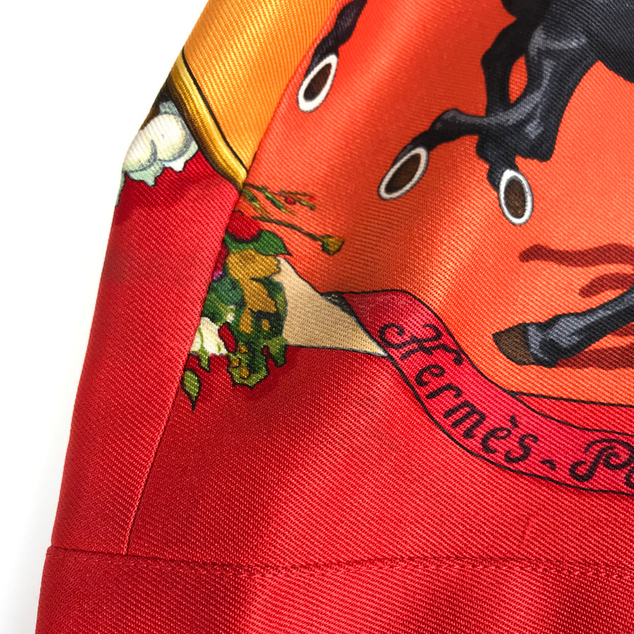 HERMES bullfighting scarf set Women's Jacket