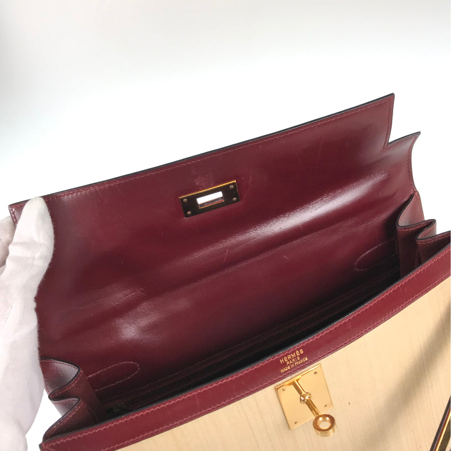 HERMES Kelly 32 Hand bag
