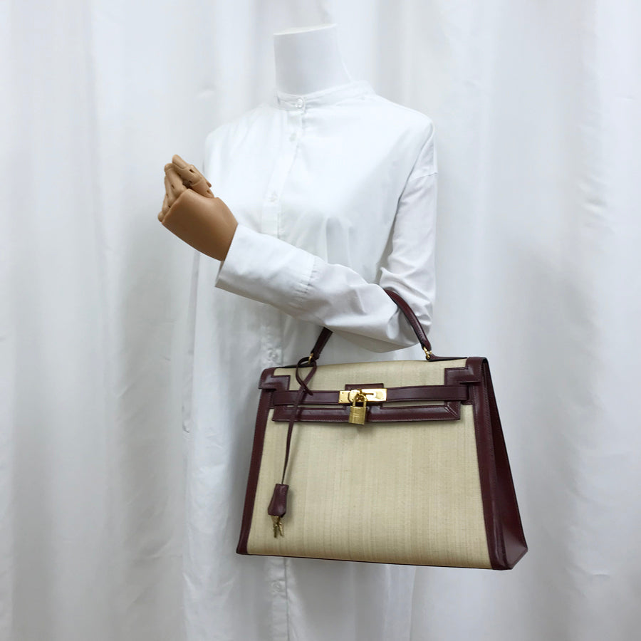 HERMES Kelly 32 Hand bag