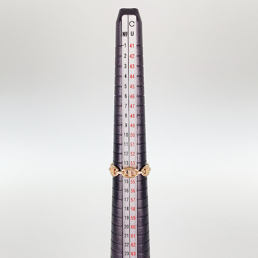 HERMES Chaine d'Ancre Enchene PM Ring