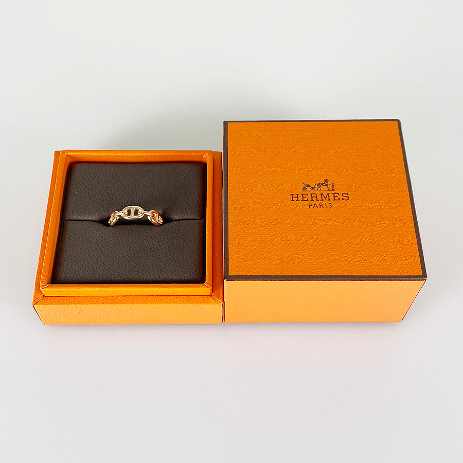 HERMES Chaine d'Ancre Enchene PM Ring