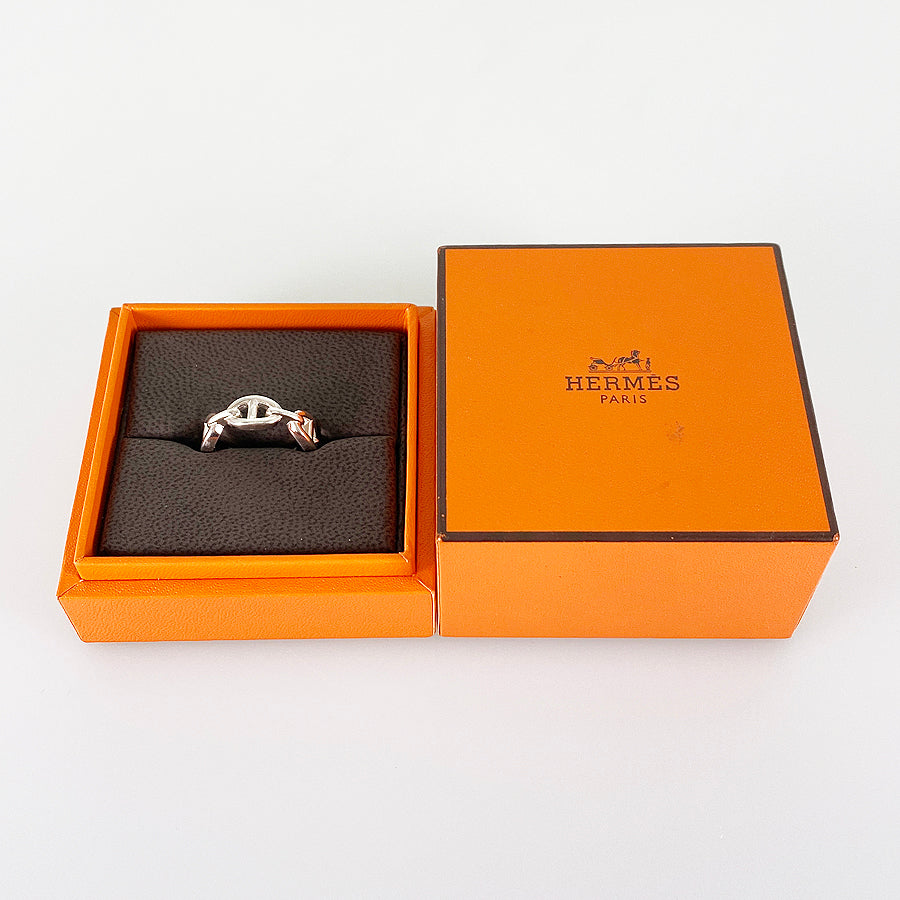 HERMES Chaine d'Ancre Anchene Ring
