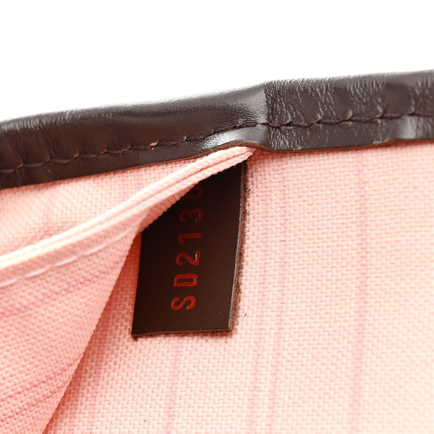 Louis Vuitton Damier Ebene Neo Neverfull MM Rose Ballerine