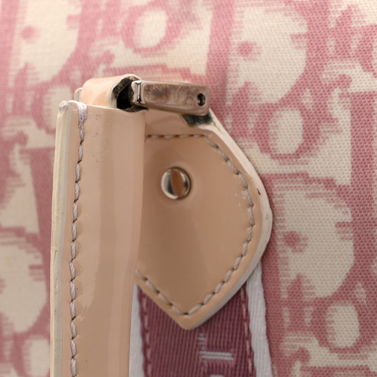 Christian Dior Monogram Girly Boston Pink