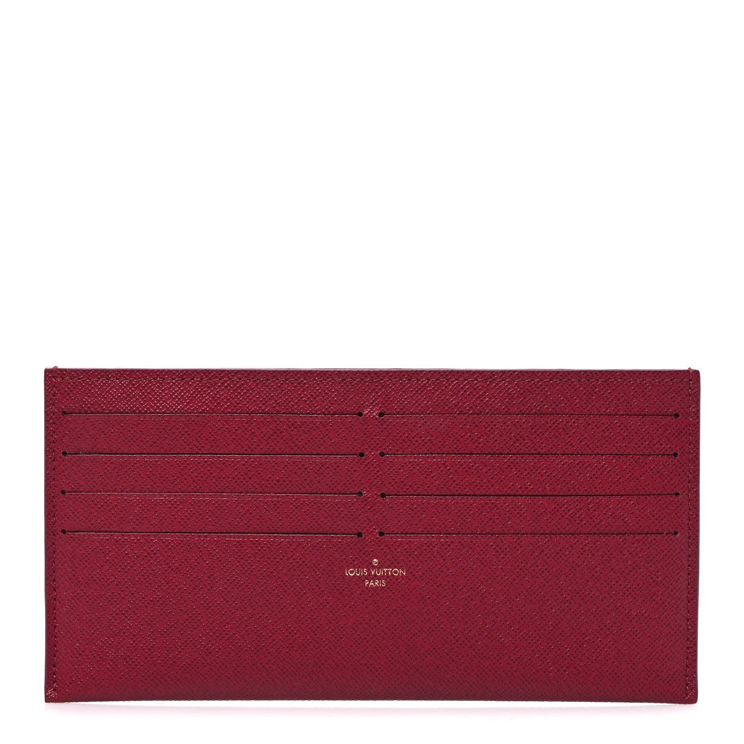 Louis Vuitton Calfskin Felicie Card Holder Insert Fuchsia