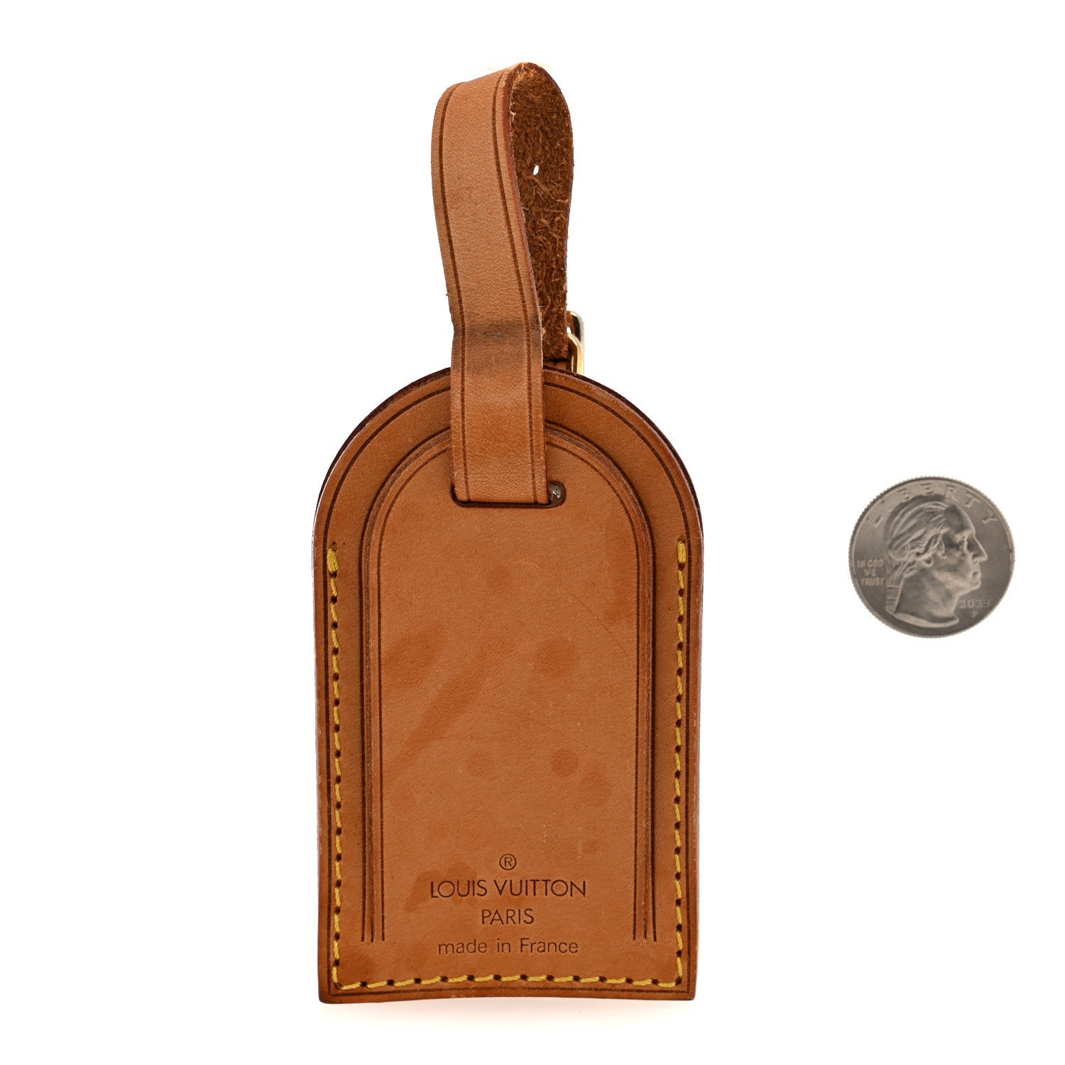 Louis Vuitton Vachetta Luggage Tag