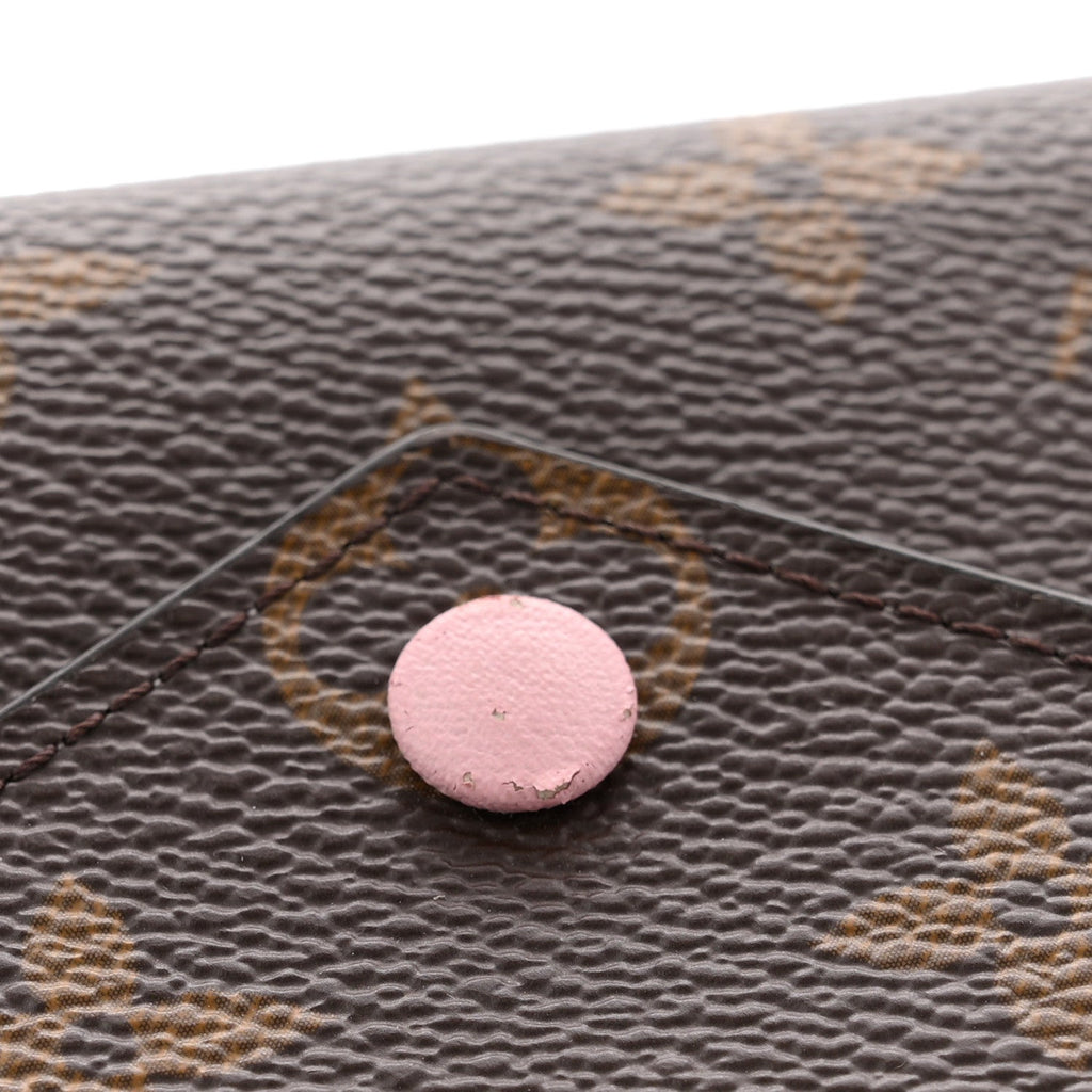 Louis Vuitton Monogram Victorine Wallet Rose Ballerine