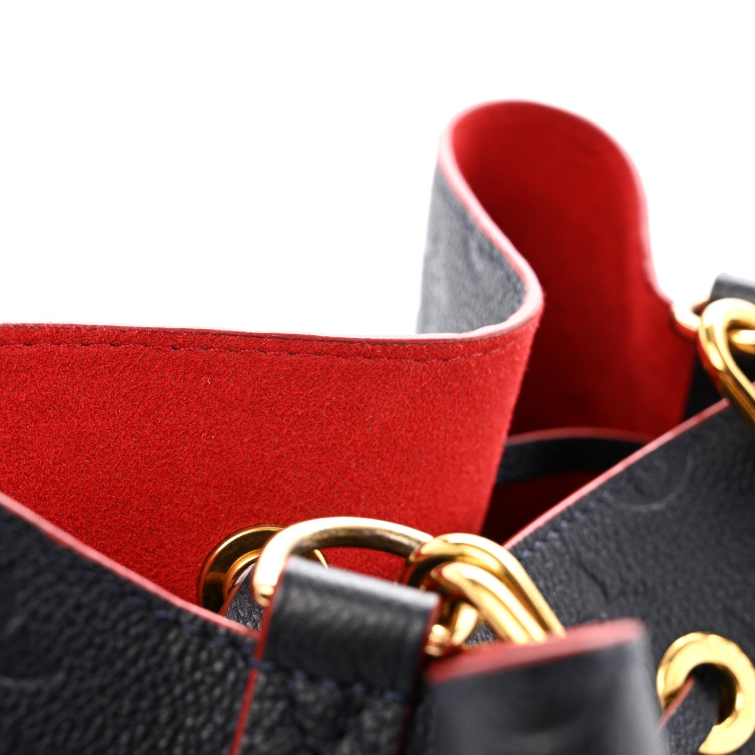 Louis Vuitton Empreinte Neonoe MM Marine Rouge
