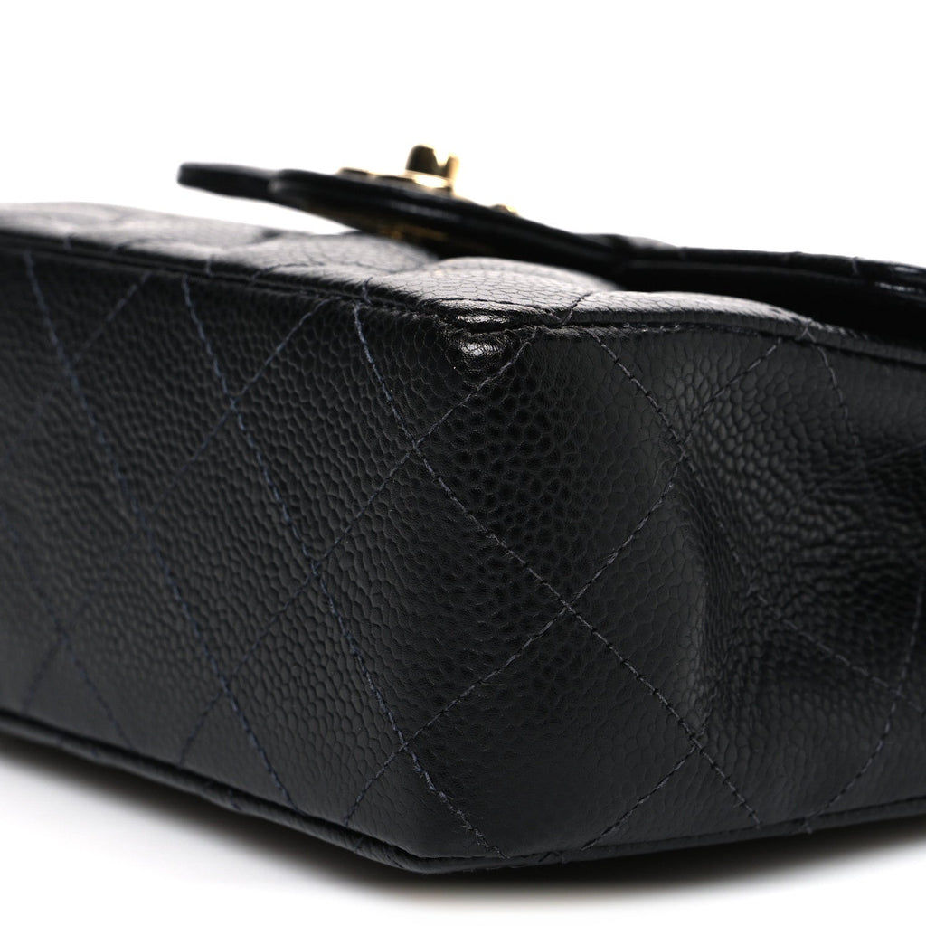 Chanel Caviar Quilted Mini Square Flap Black