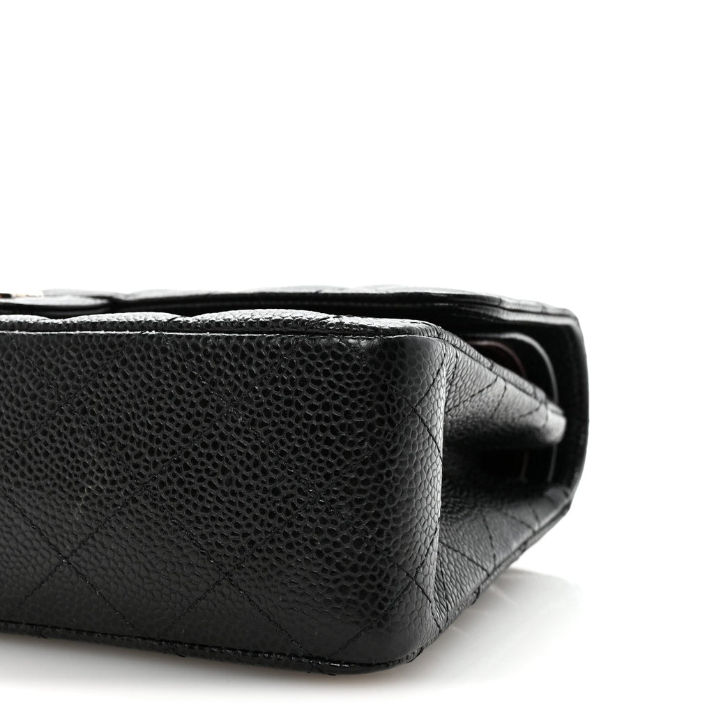Chanel Caviar Quilted Medium Double Flap Black