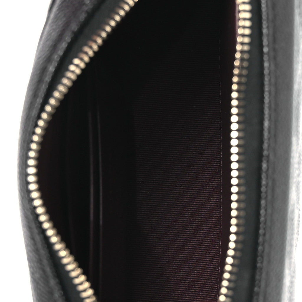 Chanel Caviar Quilted Chain Camera Bag Black